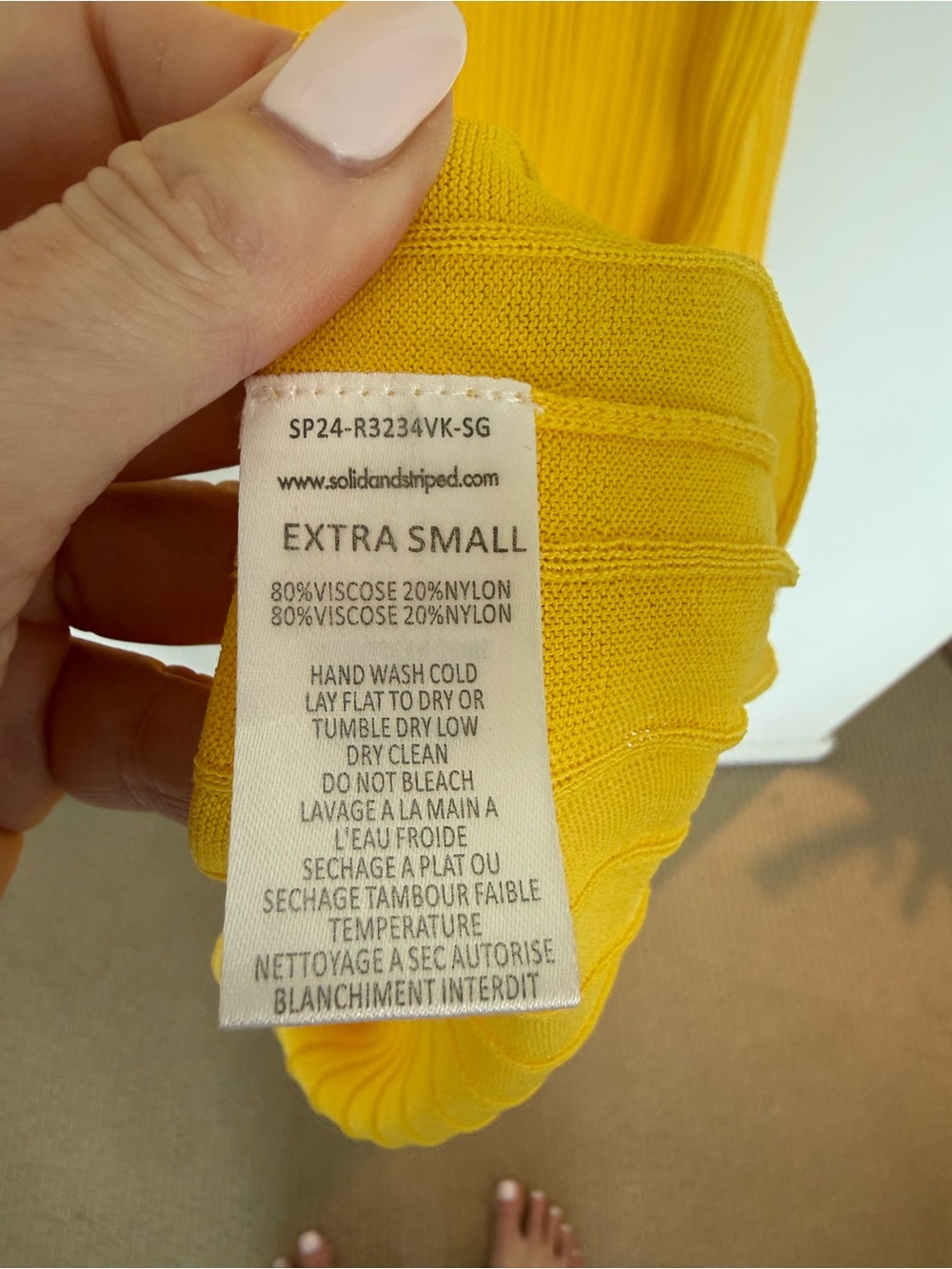 SOLID & STRIPED x Sofia Richie Grainge The Varena Dress size XS - Picture 6 of 7